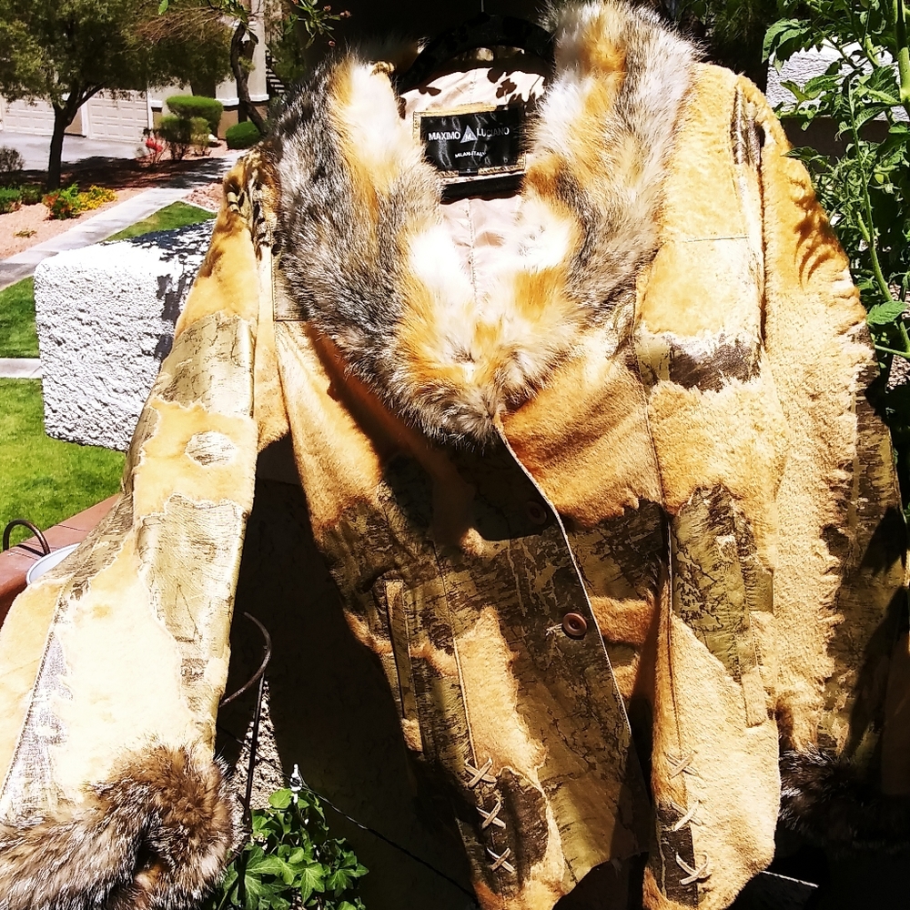 Shearling maximo luciano jacket